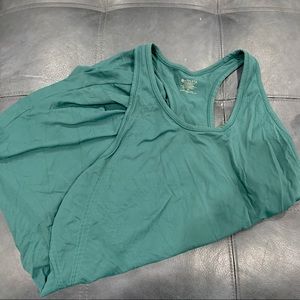 Athleta tank- dark green, great condition!!